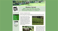 Desktop Screenshot of meadowharvest.com